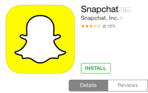 can get snapchat on ipad mini